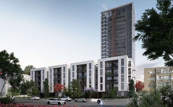 רחוב מעפילי אגוז, מצב עתידי // צילום: יח"צ